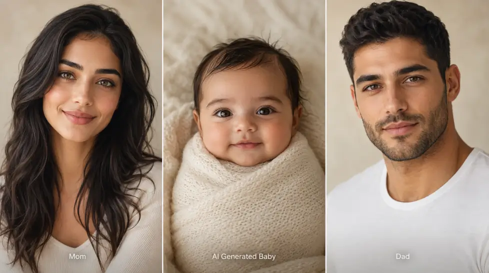 How to See What Your Future Baby Will Look Like with AI